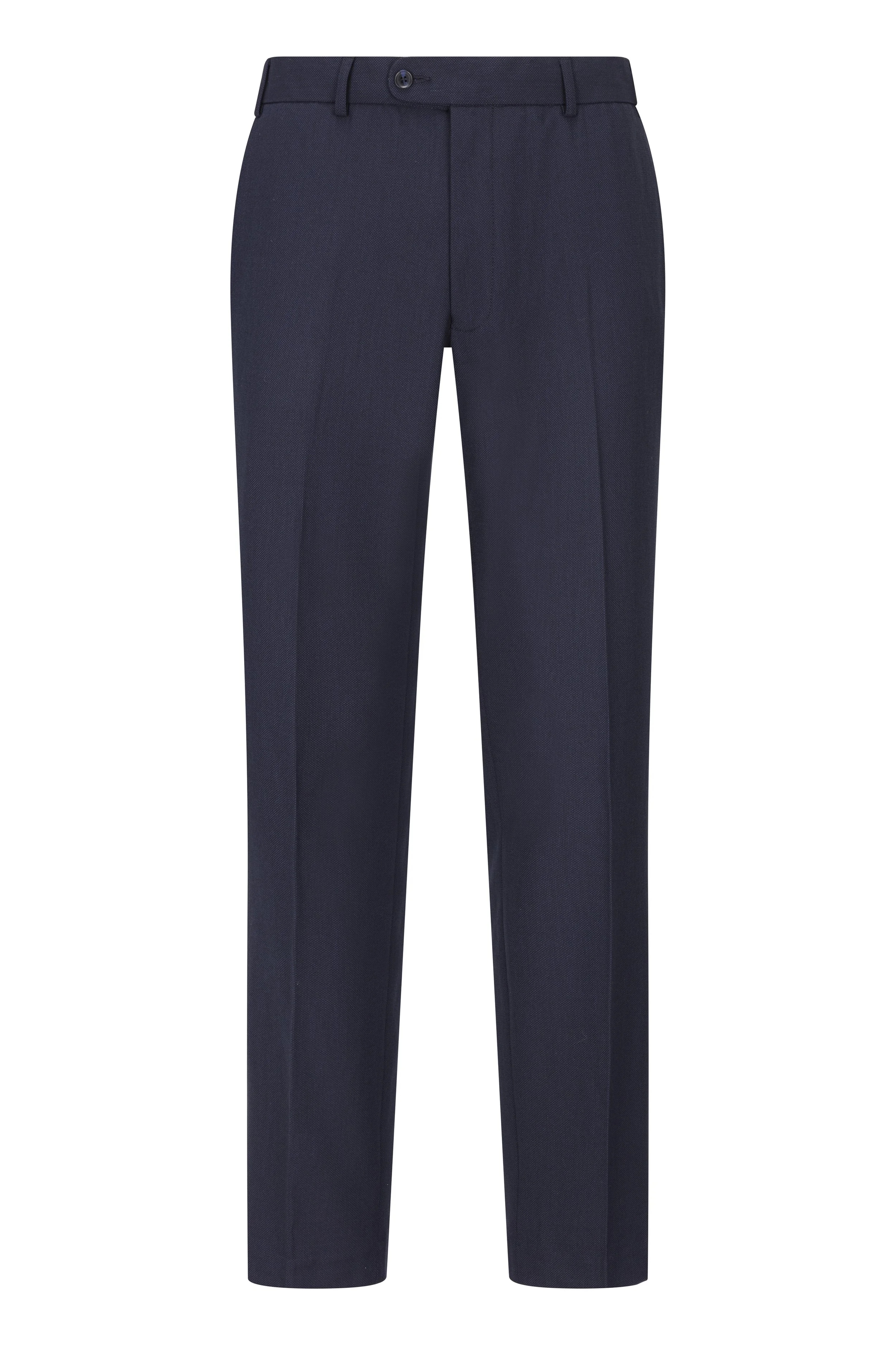 【PORTERNA】Wagner brushed trousers Collection,+Envee,+Navy+Dot,+